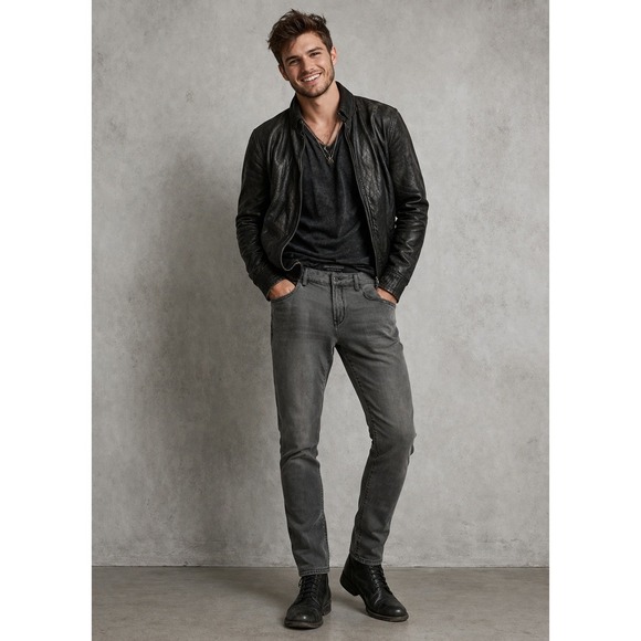 John Varvatos Other - John Varvatos USA Wight Skinny Mens Gray Denim Jeans Size 36